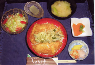 まんぼう天丼定食